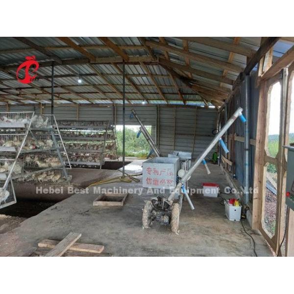 5 Tiers 450cm2 Galvanized Layer Battery Cage System Egg Laying Hens Emily