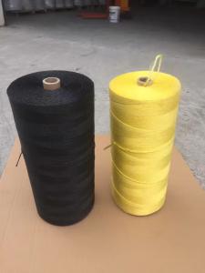 China PP Offshore Flame Retardant Fillers Black Color Twisted High Tenacity 1.3 - 3.5g/d wholesale