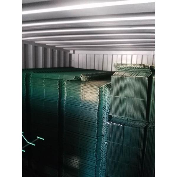 Powder Coating 1.23m V Mesh Security Fencing Triangle Bending