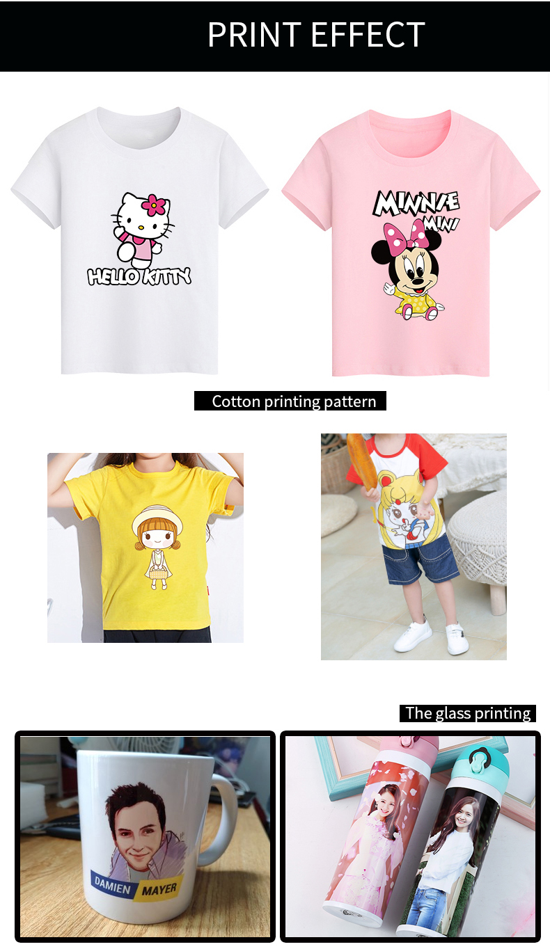 CMYK Garment Printer Dye Sublimation Ink Epson Dye Sub Ink For Digital Textile Printing