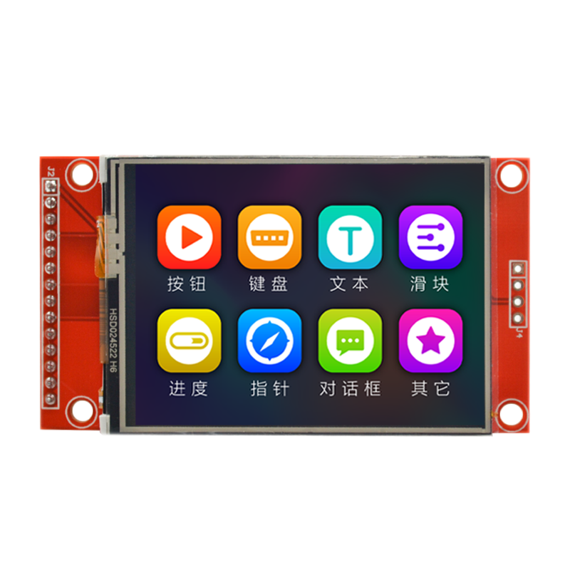 Resistive Touch SPI Tft Lcd Module Display ILI9341 2.4 Inch Tft Lcd Display 240x320