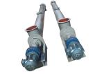 SS304 Round Inlet Pipe Screw Conveyor For Powder Adjustable Speed