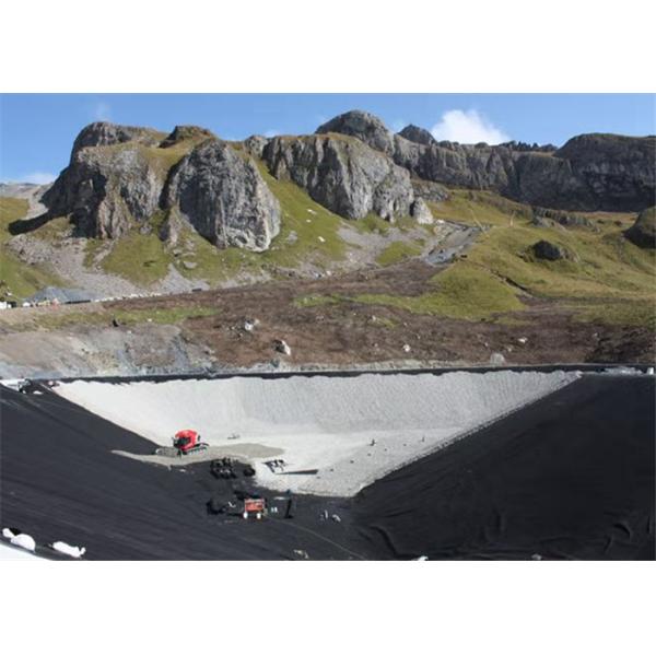 Thickness 0.1-3.0mm Polyethylene Geomembrane Width 2m-7m Length 50-200m