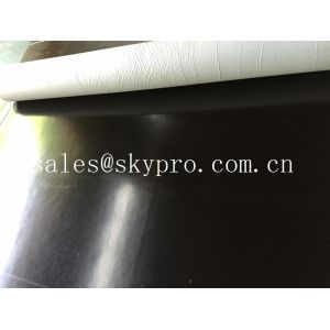 SBR 80mm maximum thick Rubber Sheet Roll smooth / rough / embossed