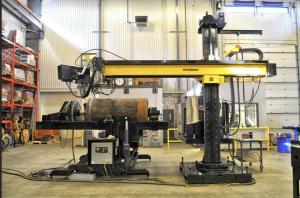 China Motorized Welding Column And Boom Manipulator 100-1200mm/Min VFD on sale