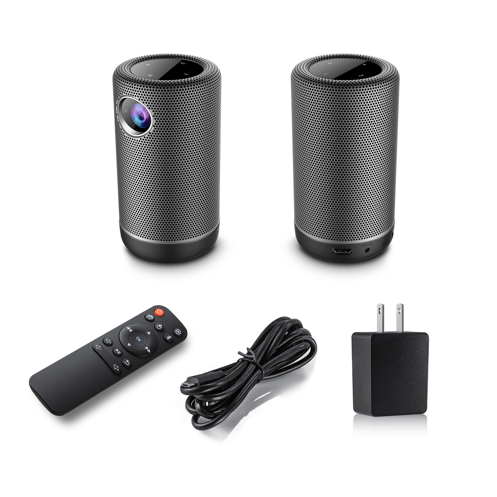 Portable Led Mini Bluetooth Pico Projector With HDMI WiFi 150 ANSI Lumen