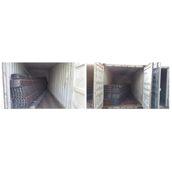 2mm ASTM Carbon Steel U Channel C Bar Profiles A85 A36 Q195 Q235B Used in building structure, curtain wall engineering