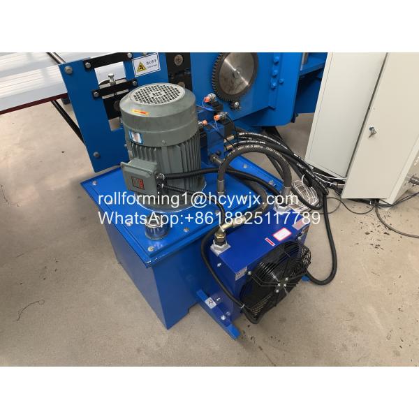15m/Min Roof Sheet Crimping Machine Hydraulic Arching Ppgi Cold Forming