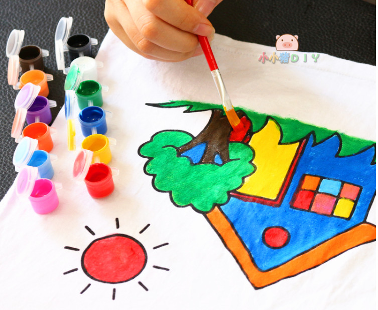 2ml, 3ml, 5ml 7ml 6 colors 8 colors set 12 colors set Acrylic Paint for Kids DIY Painting on Paper, Cloth, Wood, Stone