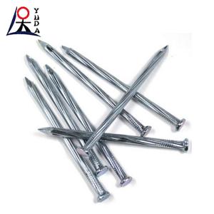 China Flat Head Galvanized Common Iron Wire Nails Hardened Steel Concrete Nails wholesale