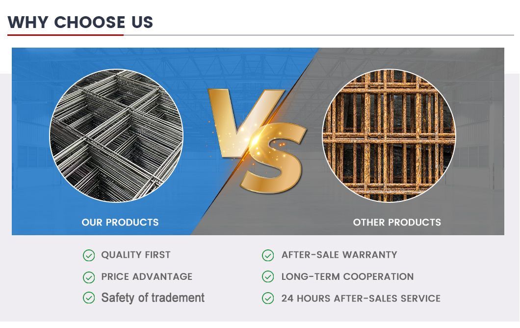 Cheap Preice Galvanized Reinforcing Concrete Rebar Welded Wire Mesh for Construction