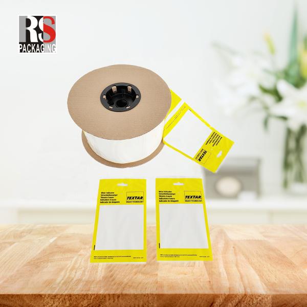 Custom Printed LDPE Plastic Pre Opened Poly Bags On A Roll Fan Folded Perforated Auto Bag