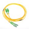 Buy cheap OS2 Single Mode Fiber Optic Cable Patch Cord PVC/LSZH LX.5 APC-SC APC 9/125um from wholesalers