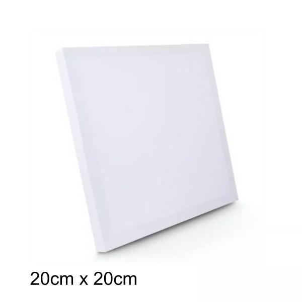 Quality 20cmx20cm Stretched Canvas Boards 280G Cotton Stretched Painting Canvas for sale