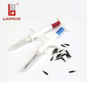 China 134.2khz FDX-B Chip Rfid Tag Pet Microchip For Animal ID Tracking With Syringe wholesale
