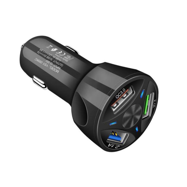 QC3.0 3 Ports 35W USB Car Charger Adapter 5V 7A Universal Phone Charger