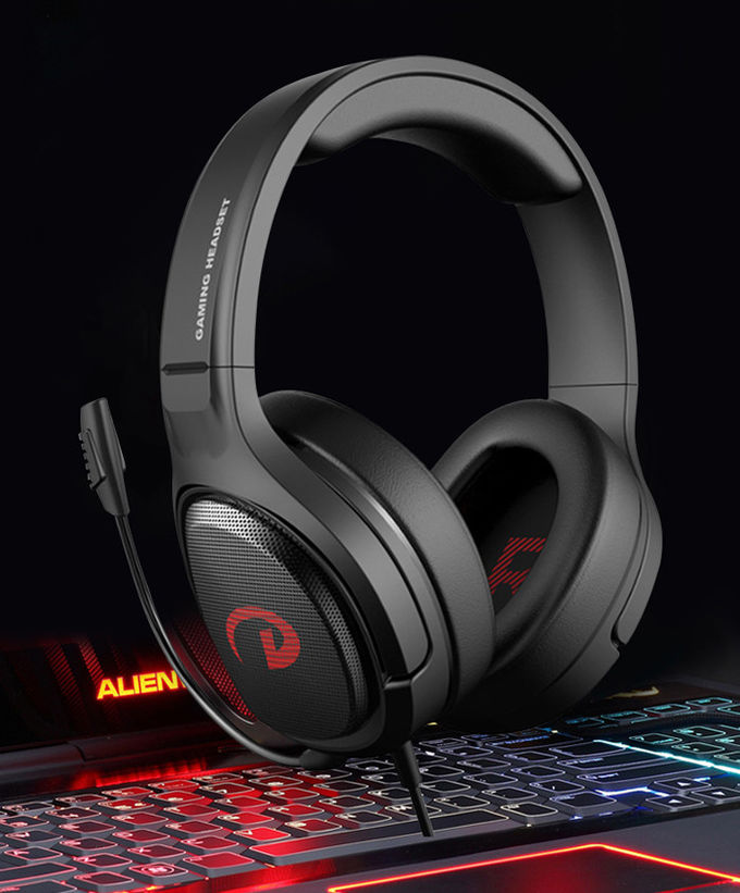 3V FCC Cable 2.2m RGB Gaming Headset Led Light Up Gaming Headphones OEM