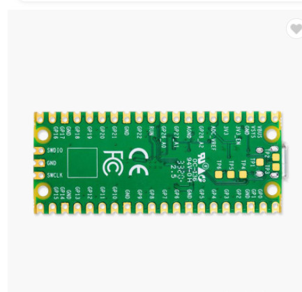 264KB SRAM 2 SPI Raspberry Pi Microcontroller RP2040 Development Board