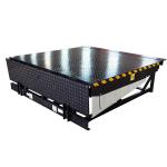 6000Kg Stationary Container Loading Dock Ramp , Adjustable Hydraulic Dock