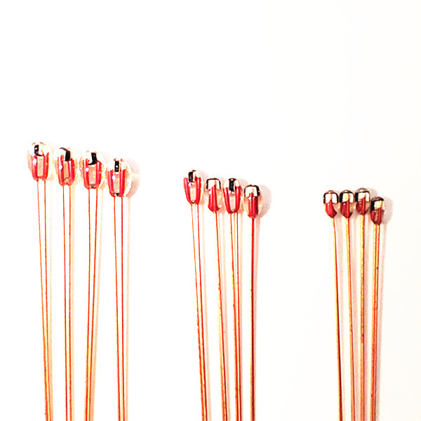 NTC Surface Mount Temperature Sensor Epoxy Resin Insulated Wire Ring Lug 3.7