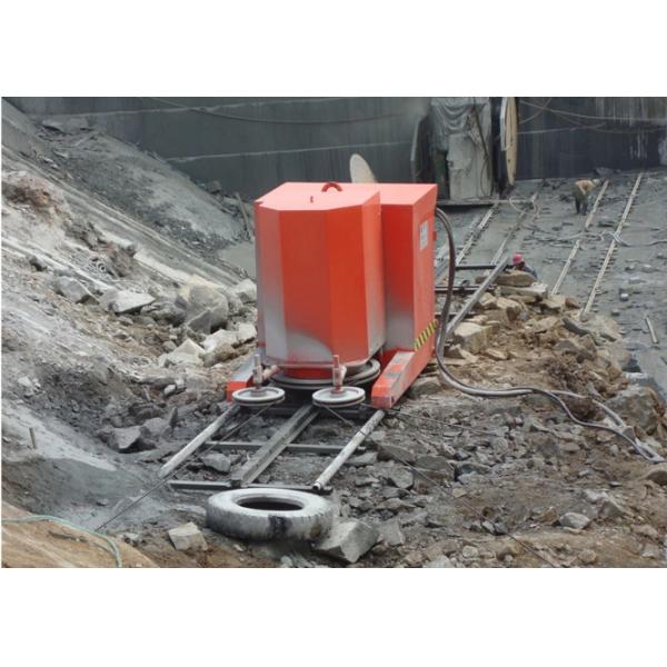 High Precision Wire Saw Machine , Stones Cutting Diamond Wire Cutting Machine