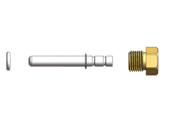Quality PT1000 Ultrasonic Piezo Transducer G1/2" Thread With 40mm Insert for sale