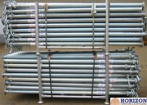 China Slab Post Shoring Adjustable Scaffolding Prop Q345 Steel Pipe For Formwork Supporting on sale