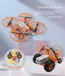 Dual Shape Drone with 360 Degree Flip Function Building Block Assembly