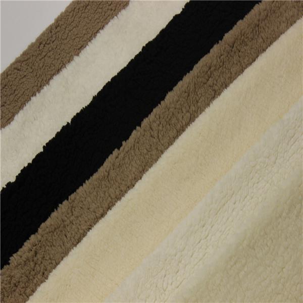 Quality sherpa fur pullover sherpa fleece knitting fleece blanket fabric for sale