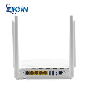China GPON XG PON ONU AX3000 WiFi 6 ONT 4GE SC / UPC Connector ZC-530NX6 wholesale