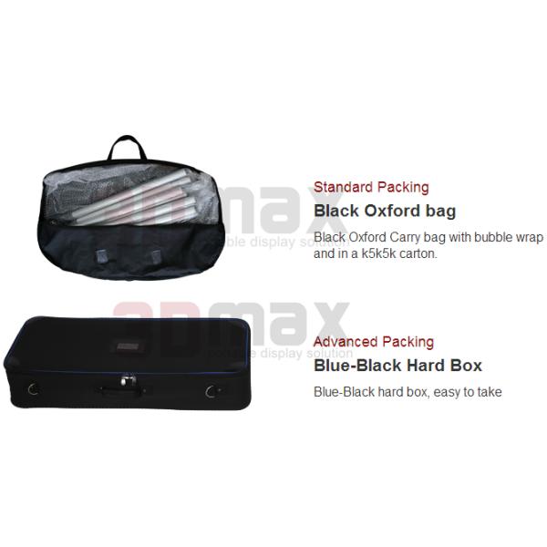High Resolution Backlit Light Box Displays Led Fabric Pop Up Display Full Color