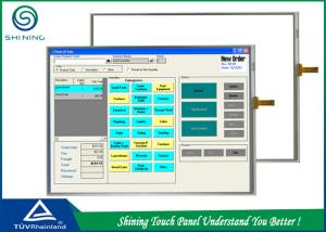 Single Touch 4 Wire Resistive Touch Screen Panel 30Ω - 300Ω Resistance