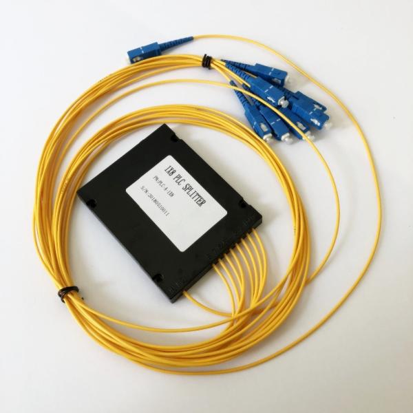 Quality PLC Fiber Optic Splitter Module Cassette SC APC for FTTH / CATV / PON Systems for sale