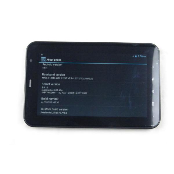 7inch Freelander PD10 Typhoon version tablet pc IPS screen MTK 6577 IPS 3G Bluetooth GPS