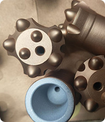 QL40 QL50 QL60 QL80 DTH Drill Bits For Underground Long Hole Rock Drilling