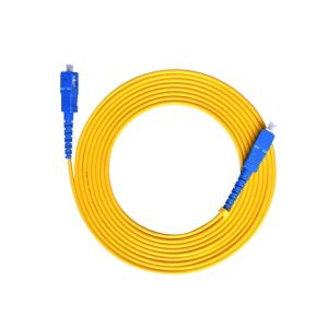 China Low Insertion Loss LSZH Multimode Fiber Patch Cord , Optical Patch Cord wholesale