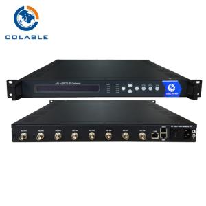 China 8 Channel ASI To IP Gateway , Digital CATV &amp; IPTV 8 ASI To IP SPTS DVB Gateway wholesale