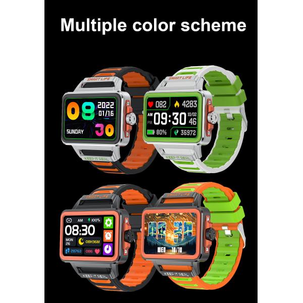 Multilingual Android Square Smart Watch Convenience Magnetic Charging Smart Watch