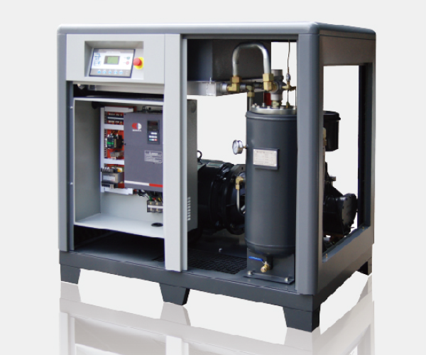 22kw 30 HP Screw Compressor , 0.8Mpa Rotary Type Compressor