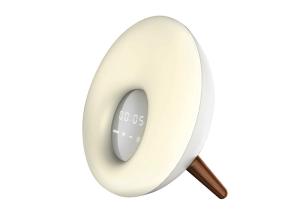 China 100Hz - 15KHz Bluetooth Speaker Alarm Clock With Wake Up Night DC 5V Charging on sale