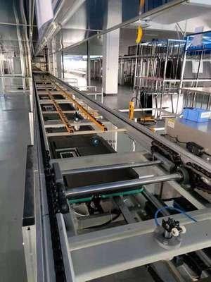 Quality Chain Traction Conveyor Production Line , Double Speed Chain Conveyor Line for sale
