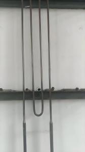 China High Temperature MoSi2 Element 100mm-1000mm Moly Disilicide Heating Element wholesale