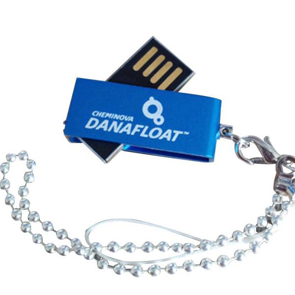 Quality Promotional Metal Mini Turing USB Flash Drive Keychain Logo Customized for sale