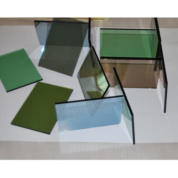 Anti-Scratch Reflective Tempered Glass 0.3mm Explosion-Proof Float Glass For Window Decoration