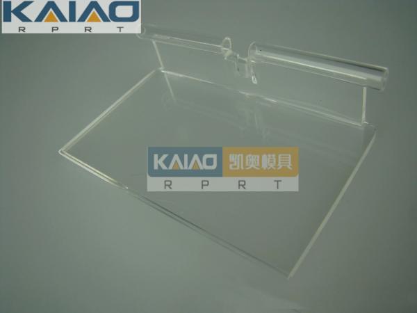 Quality Transparent PMMA CNC Plastic Prototype Powder Coating For Equipment for sale