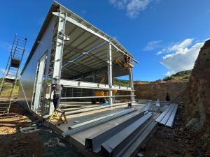 China Prefabricated Industrial Steel Building with Q355b/Q235b Materials wholesale