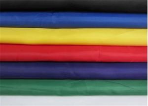 China Black / Brown Polyester Fabric , Eco - Friendly Coated Polyester Fabric wholesale