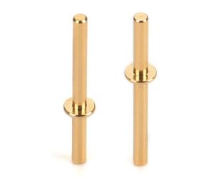 China Custom High Precision CNC Machined Pins Polished Round Solid Brass Pins wholesale