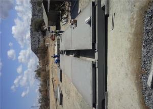China Drive Through Portable Weighbridge , Heavy Duty Steel Modular Weighbridge wholesale