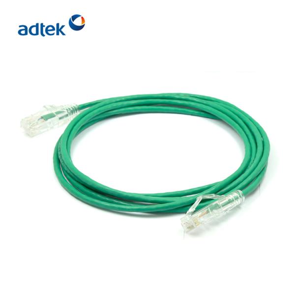 24AWG 26AWG Copper Patch Cord Cat6 Gigabit Molded Shielded